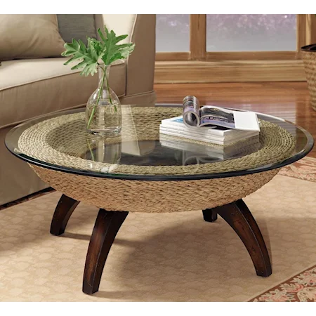 Round Drum Cocktail / Coffee Table